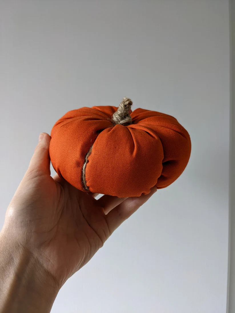 Decorative Fabric Pumpkin