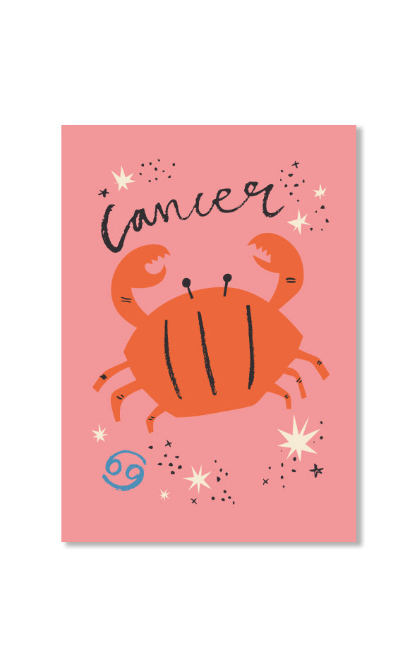 Cancer Astro A4 Print image 0