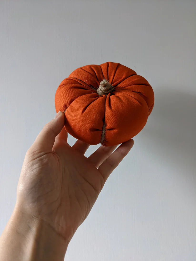 Decorative Fabric Pumpkin