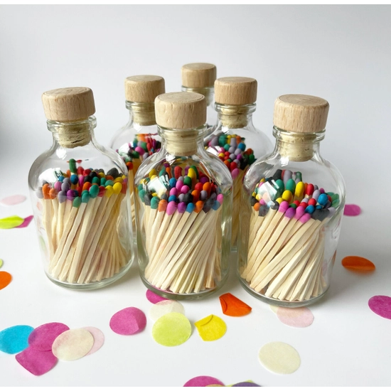 Luxury Rainbow Matches & Bottle image 0