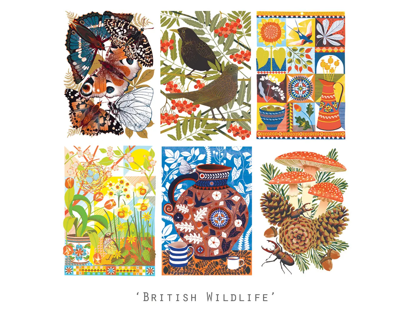 British Wildlife Postcard Pack image 1