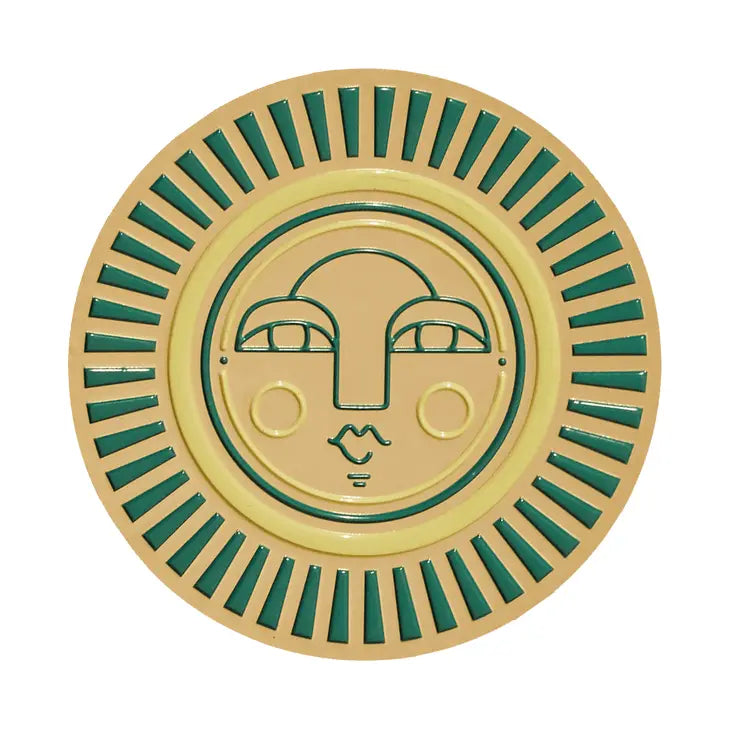 Sol Coaster in Teal image 1