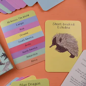 Amazing Animals Fact Cards Set One