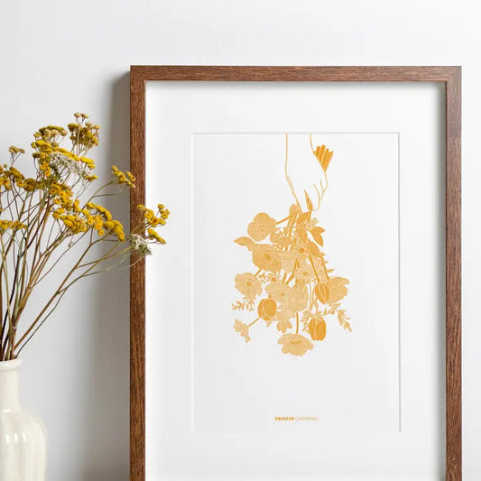 Tulip Bouquet A4 Print
