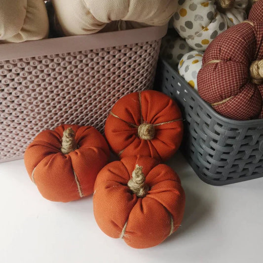 Decorative Fabric Pumpkin