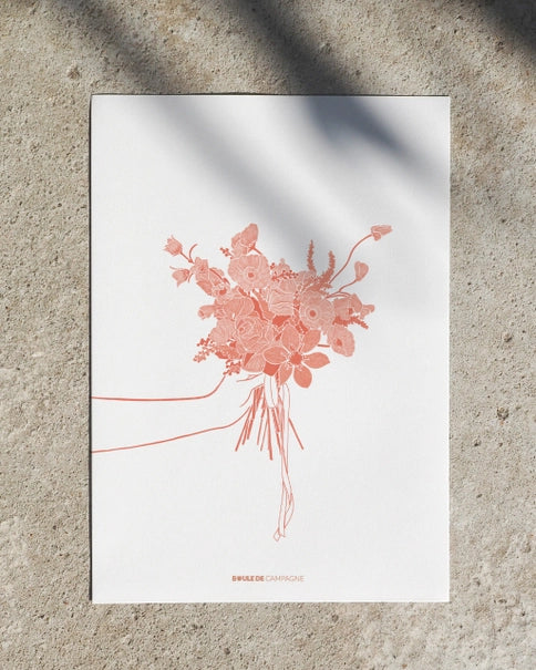Clematis Bouquet A4 Print