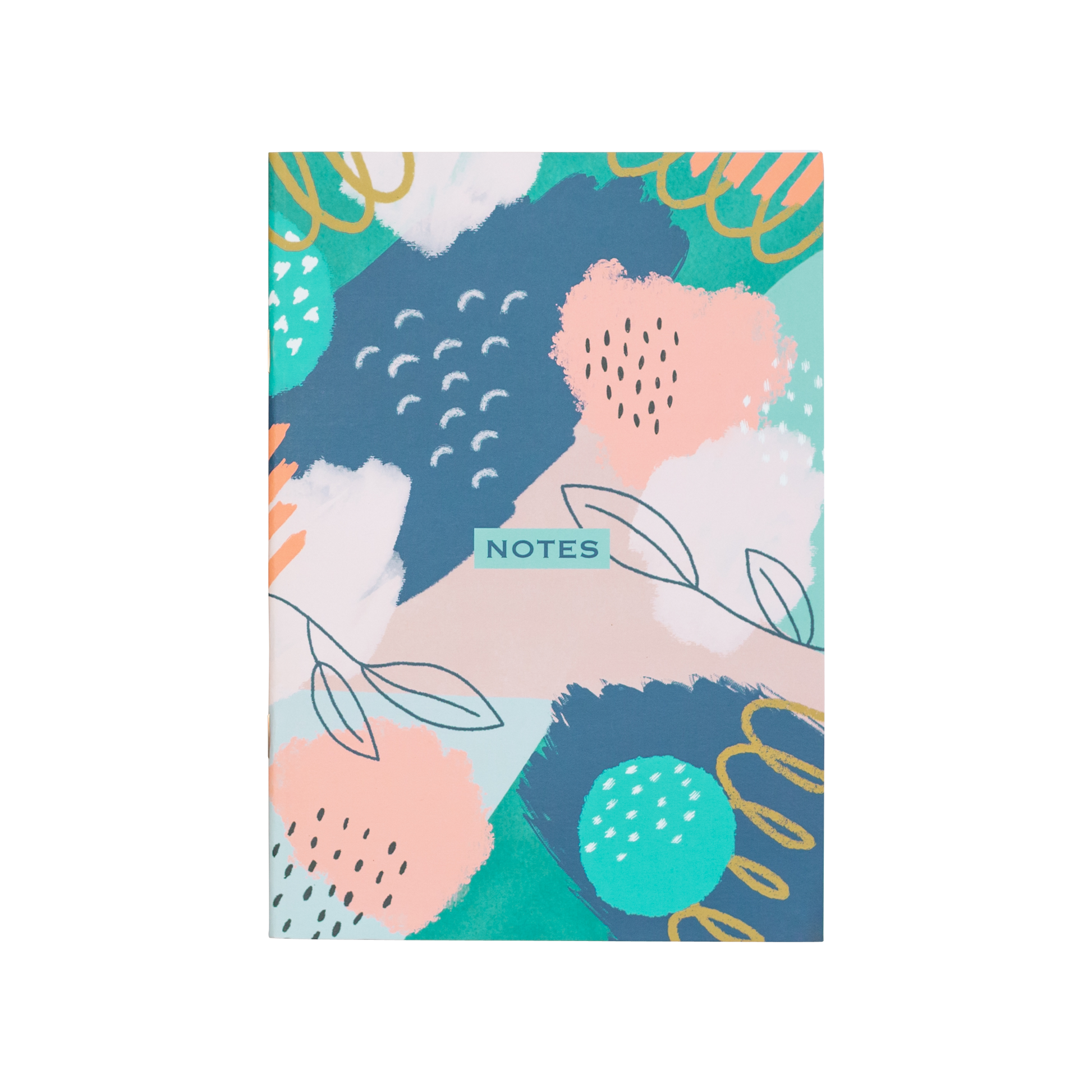 Abstract Floral A5 Notebook image 0