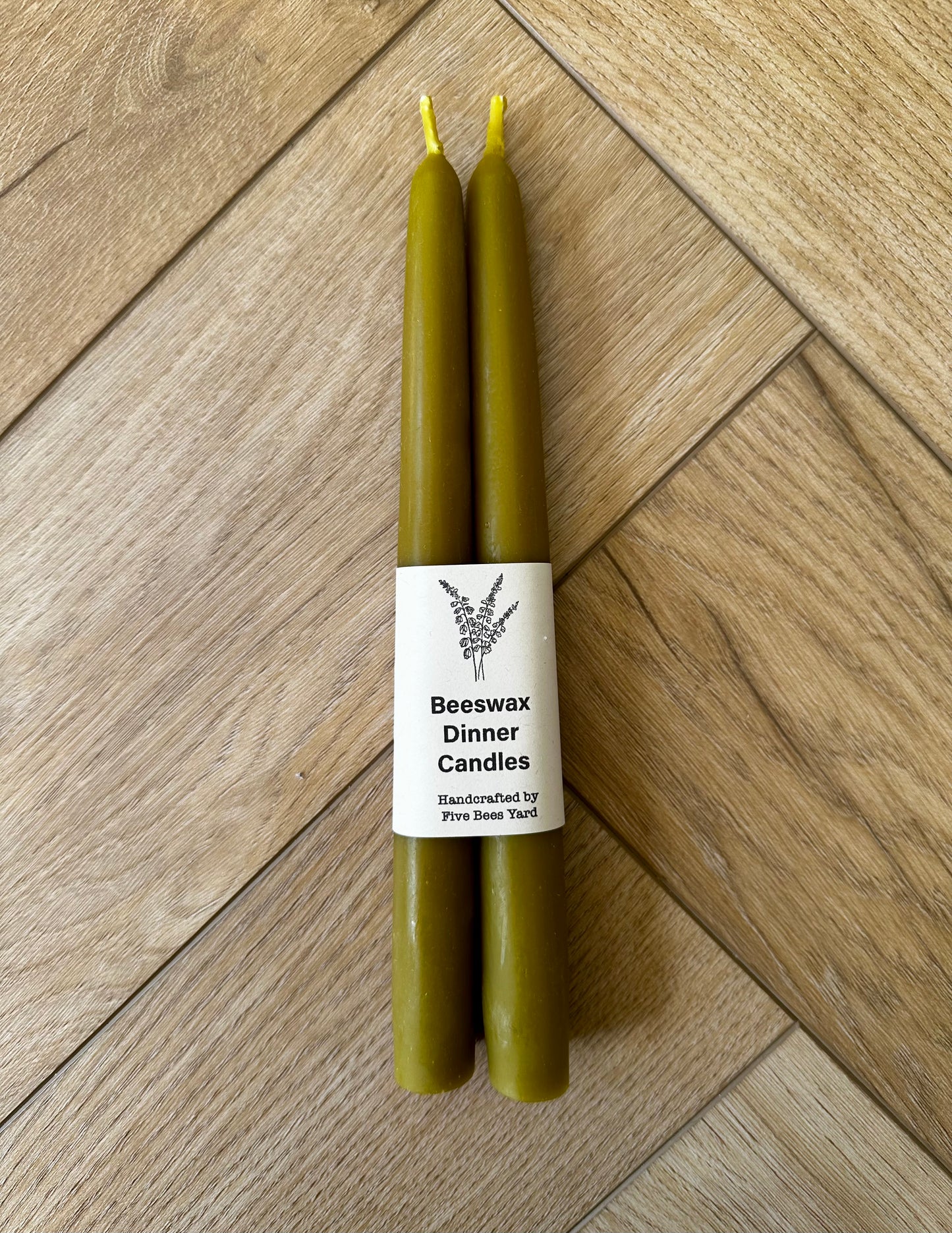 Pair of Tapered Dinner Candles
