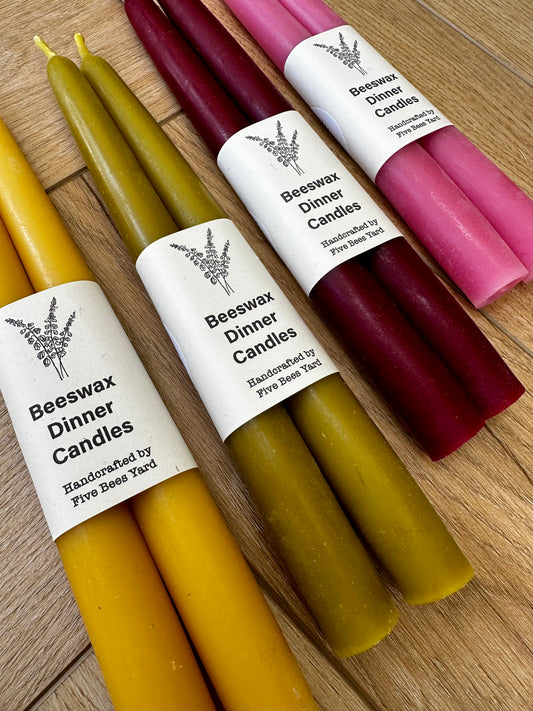 Pair of Tapered Dinner Candles