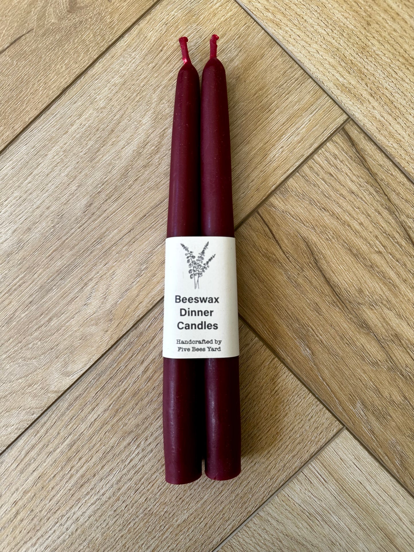 Pair of Tapered Dinner Candles