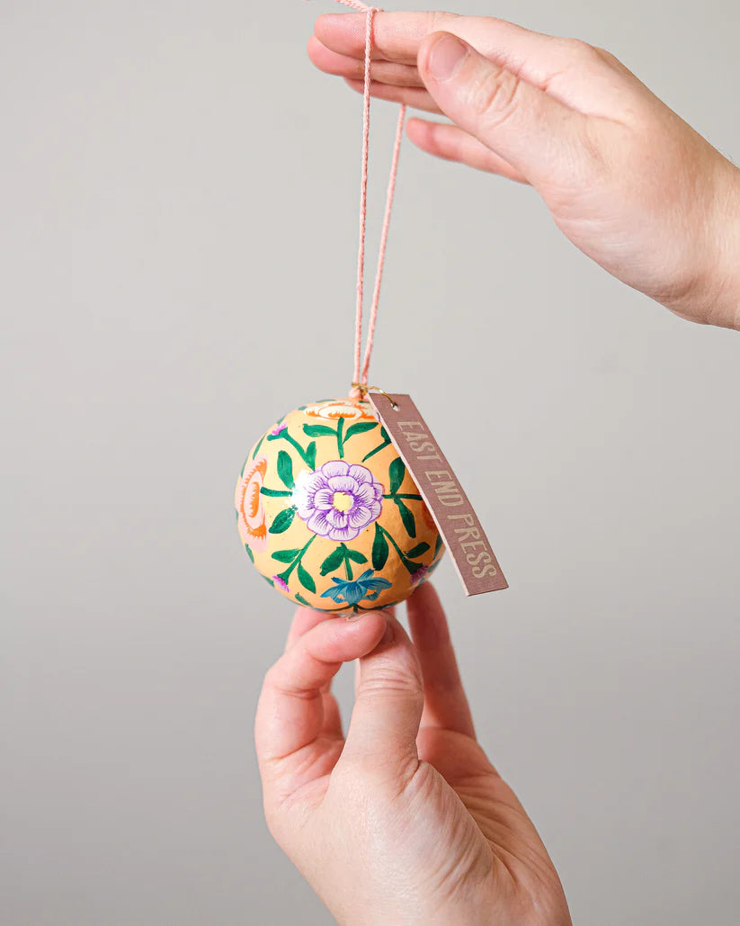 Peach Garden Bauble