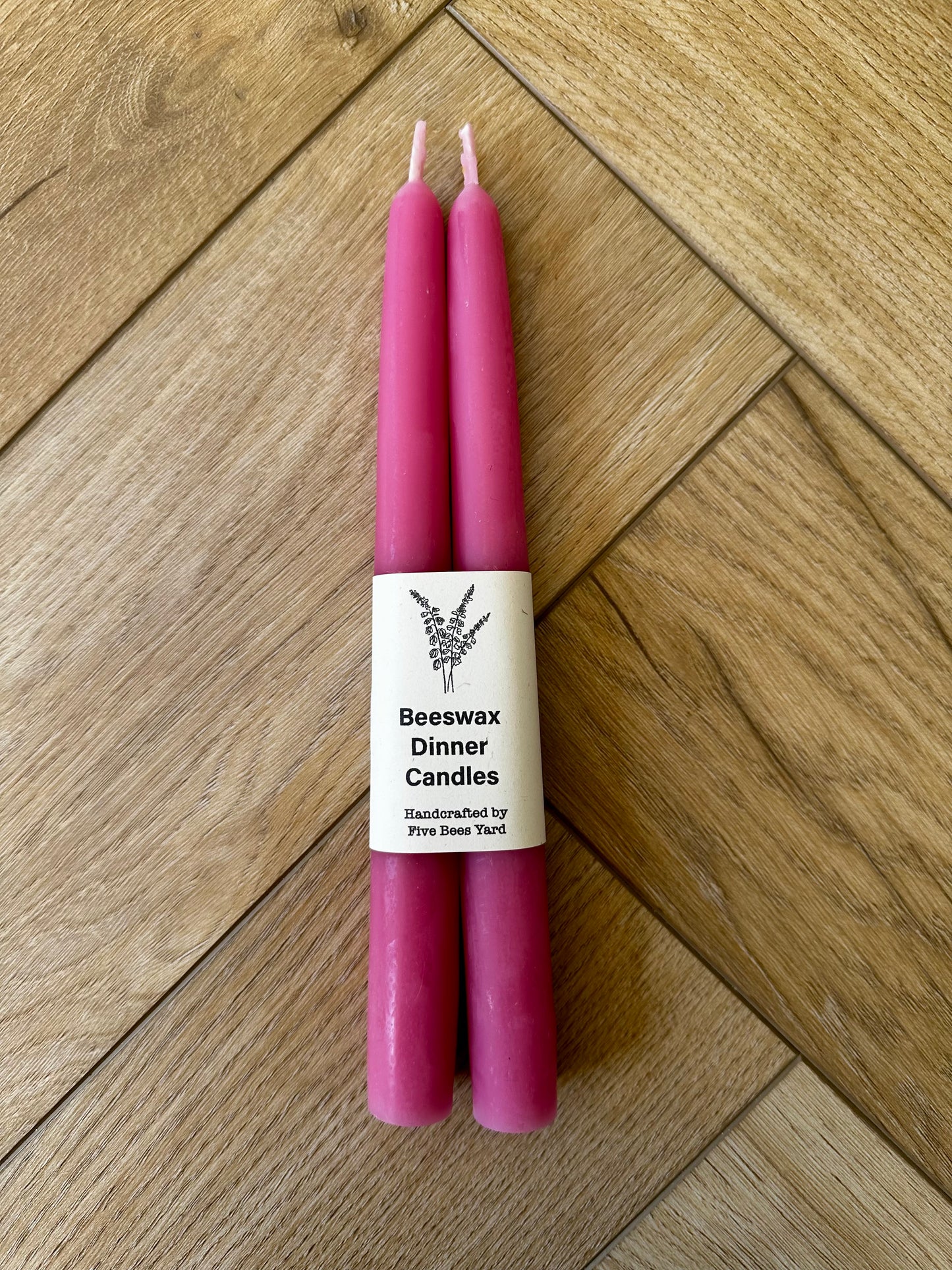 Pair of Tapered Dinner Candles
