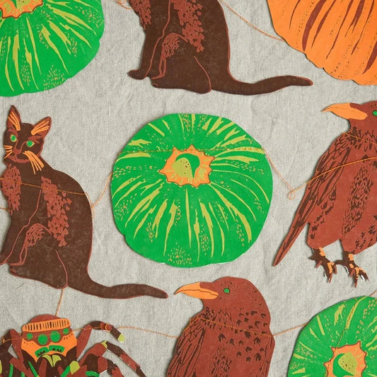 Autumn/Halloween Sewn Garland