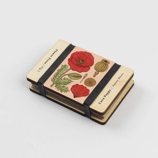 Pocket Flower Press - Vintage Papaver Rhoeas
