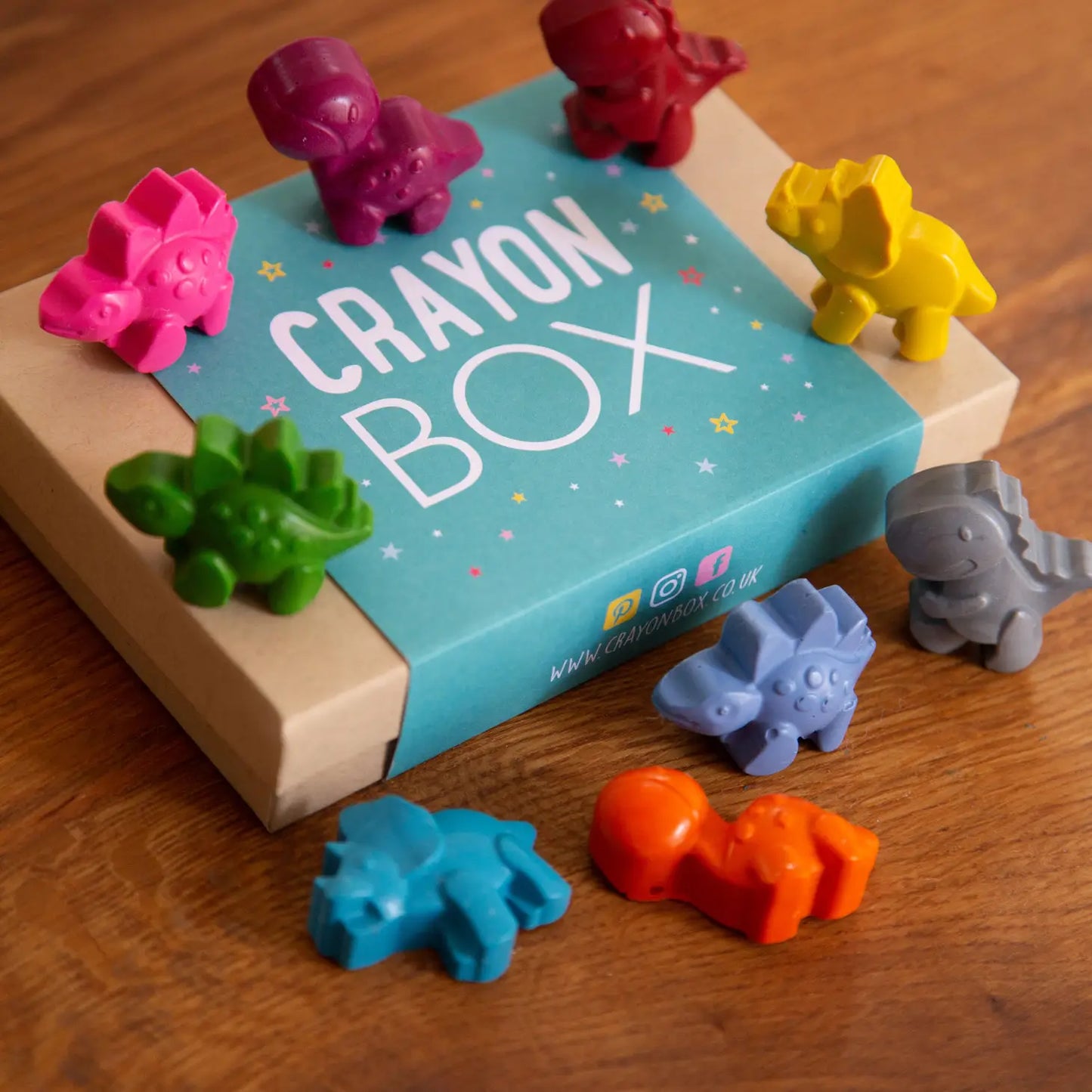 Dinosaur Wax Crayons image 0