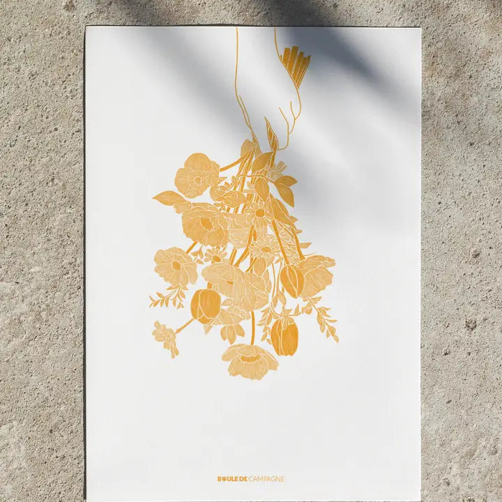 Tulip Bouquet A4 Print